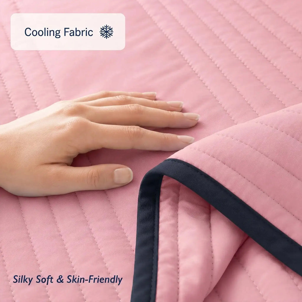 Cooling Blanket for Hot Sleepers with a Cool-to-the-Touch Feel in Sizes from Single to King/Cali King