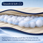 Cooling Blanket for Hot Sleepers with a Cool-to-the-Touch Feel in Sizes from Single to King/Cali King