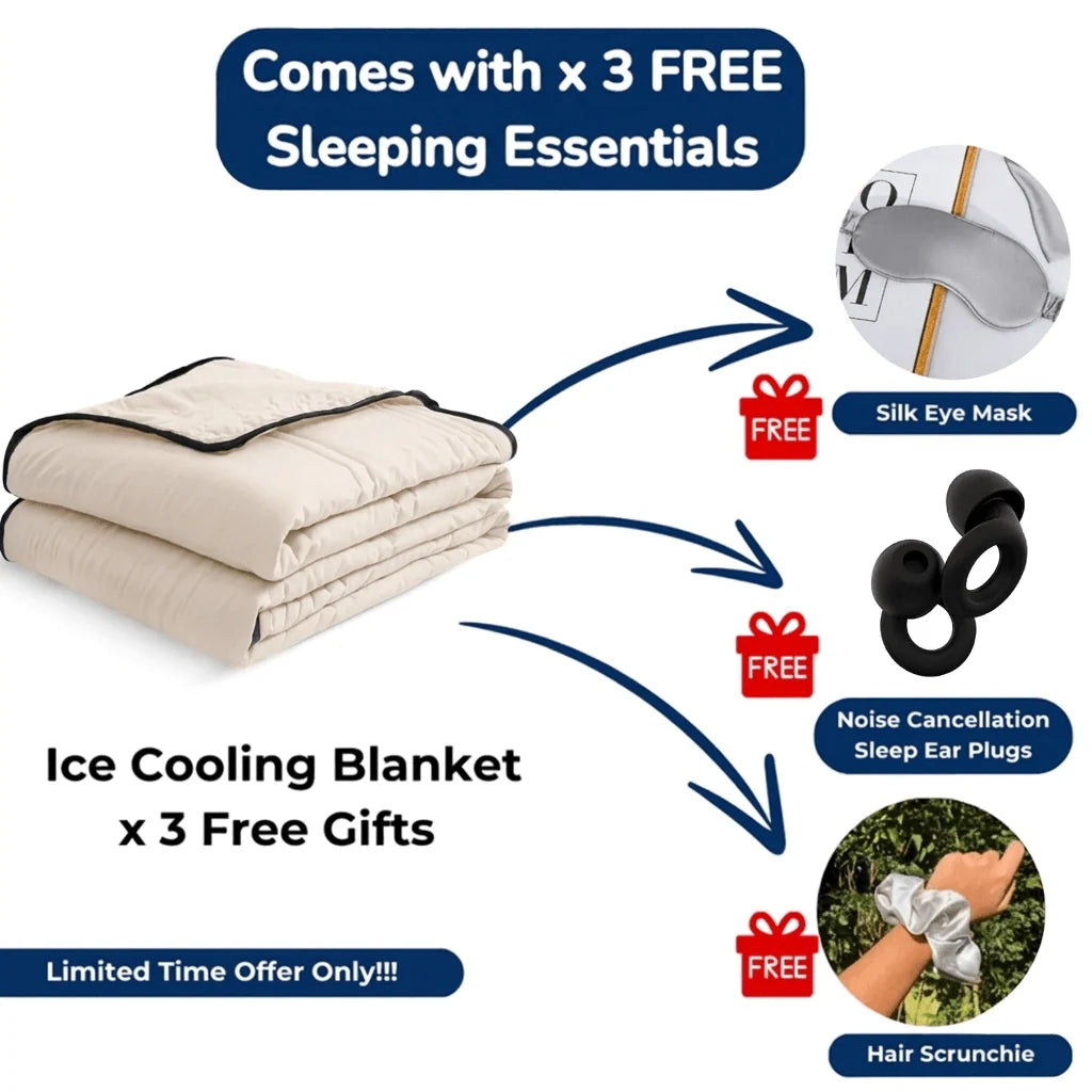 Cooling Blanket for Hot Sleepers with a Cool-to-the-Touch Feel in Sizes from Single to King/Cali King