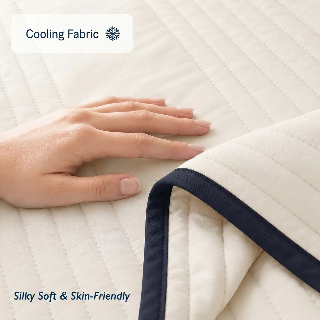 Cooling Blanket for Hot Sleepers with a Cool-to-the-Touch Feel in Sizes from Single to King/Cali King
