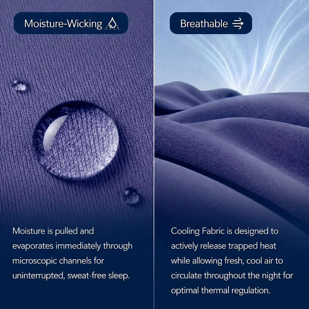 Cooling Blanket for Hot Sleepers with a Cool-to-the-Touch Feel in Sizes from Single to King/Cali King