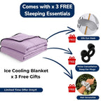 Cooling Blanket for Hot Sleepers with a Cool-to-the-Touch Feel in Sizes from Single to King/Cali King
