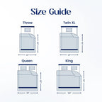 Cooling Comforter in Cool Grey for Hot Sleepers, Featuring Soft Breathable Fabric and Machine-Washable Care
