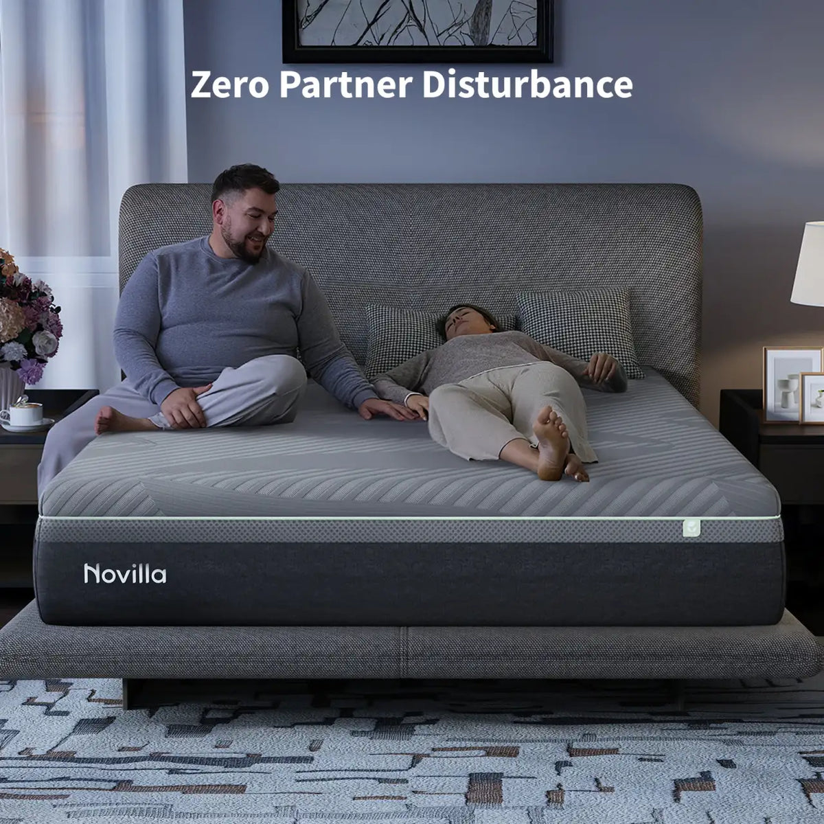 Cooling Memory Foam Mattress with Breathable Comfort, 10–16 Inch Thickness and Twin to King Size