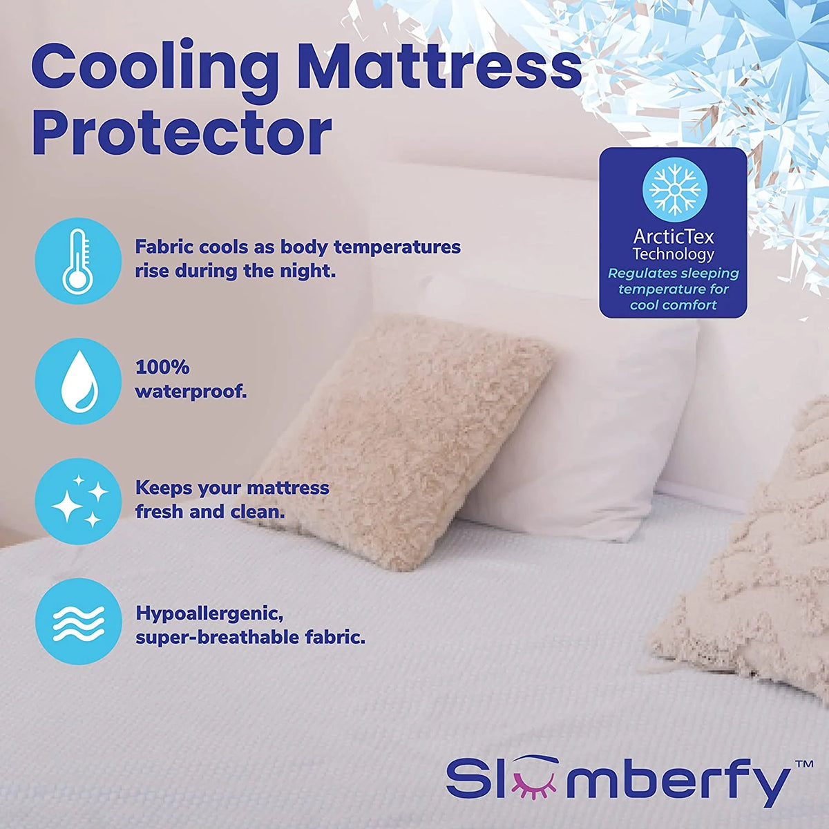 Cooling Waterproof Mattress Protector