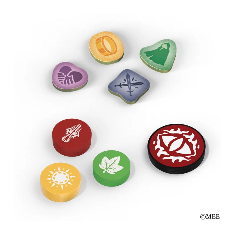 Cooperative Strategy Board Game for 1-5 Players Featuring Frodo's Journey and Changing Objectives