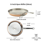 Copper Core Induction Skillet