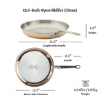 Copper Core Induction Skillet