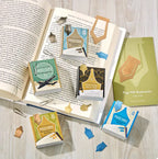 Copper Page Nibs Bookmarks, Set of 50 Thin Page Markers for Elegant Reading and Gentle Page Organization