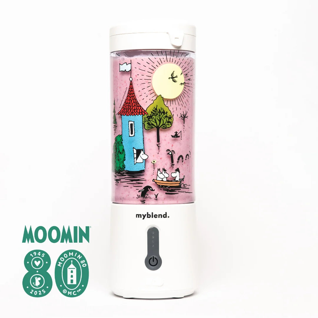 Cordless Rechargeable Personal Blender for Frozen Fruit and Ice with Drinkable Lid in White or Black
