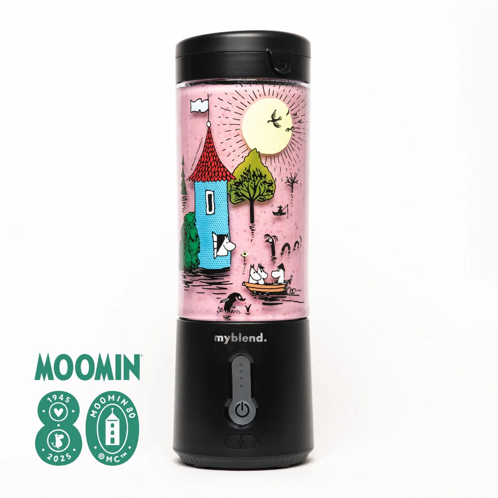 Cordless Rechargeable Personal Blender for Frozen Fruit and Ice with Drinkable Lid in White or Black