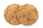 Cork Coaster Pair