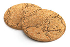 Cork Coaster Pair