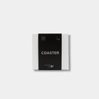 Cork Coaster Set for Desk and Drinks, 5-Piece Felt Drink Coasters in Dark Grey or Light Grey