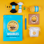 Cornelius the Bee Crochet Kit for Beginners with Pre-Started Yarn, Video Tutorials and Complete Crafting Supplies