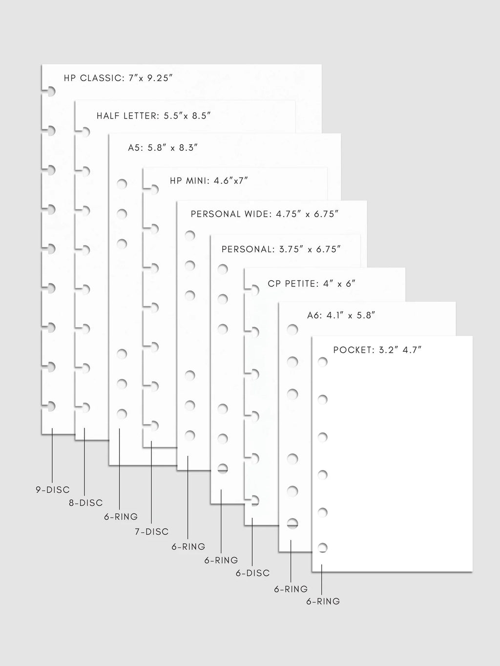 Cornell Note Planner Inserts