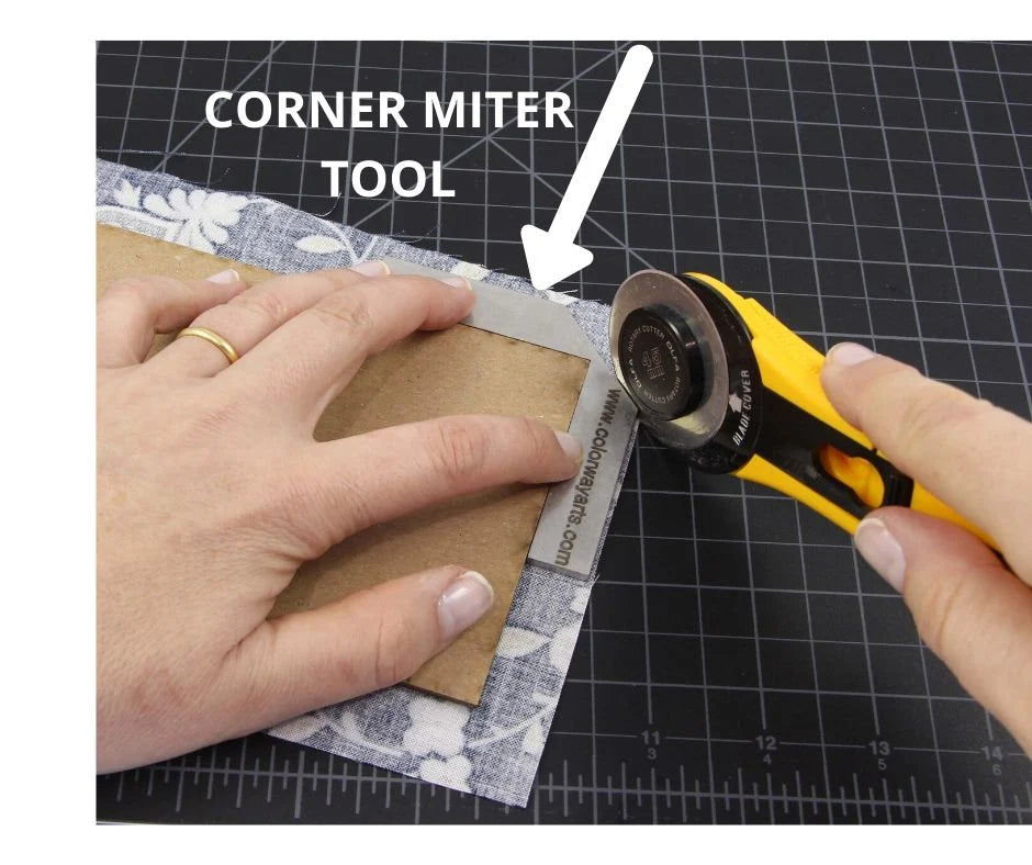 Corner Miter Tool in Stainless Steel