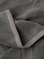 Cotton and Bamboo Viscose Washcloths with Plush 600 GSM Zero-Twist Texture for Daily Cleansing