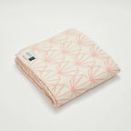 Cotton Blanket in Pink Shell