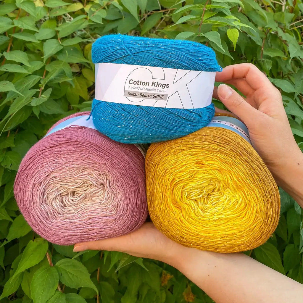 Cotton Blend Cake Yarn