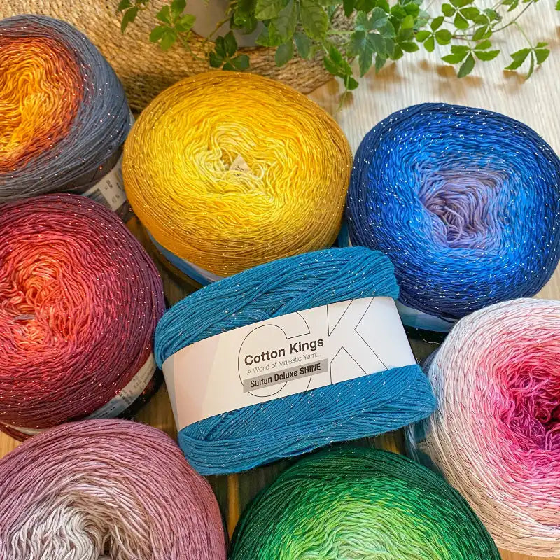 Cotton Blend Cake Yarn