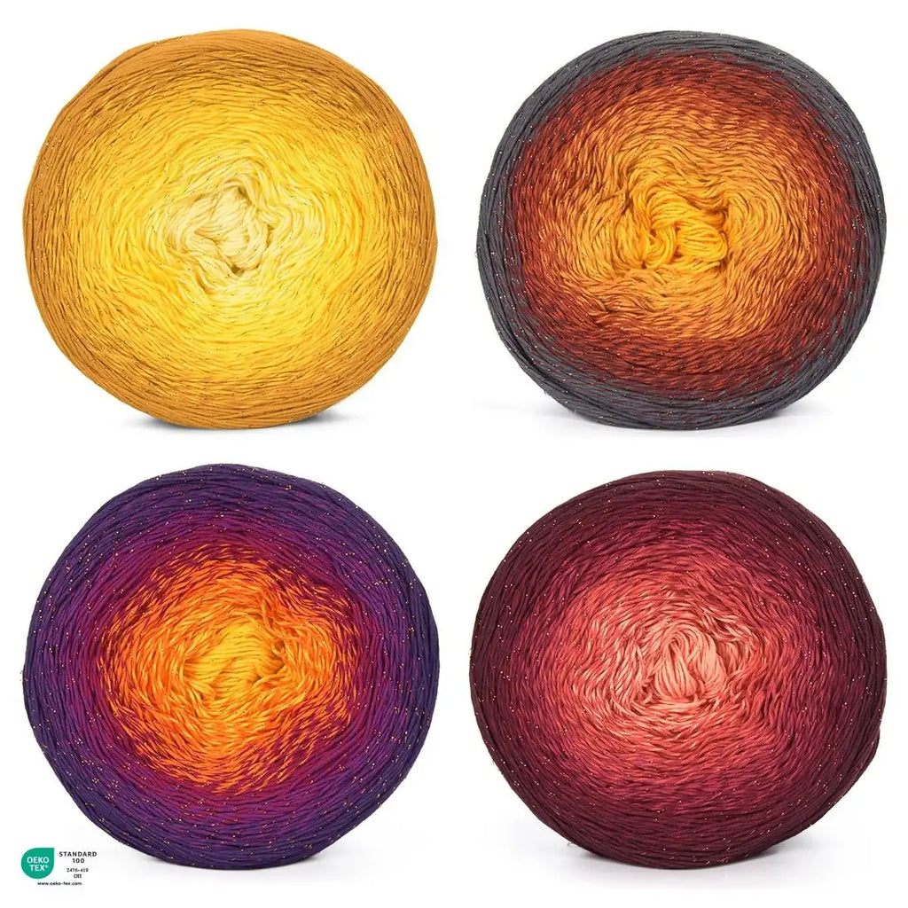 Cotton Blend Cake Yarn