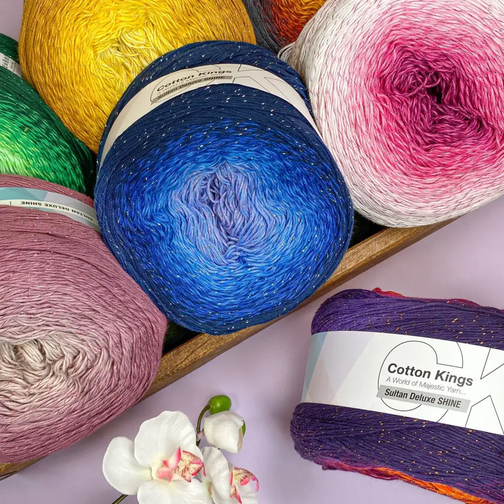 Cotton Blend Cake Yarn