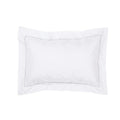 Cotton Percale Bed Linen in Crisp White, 220 Thread Count