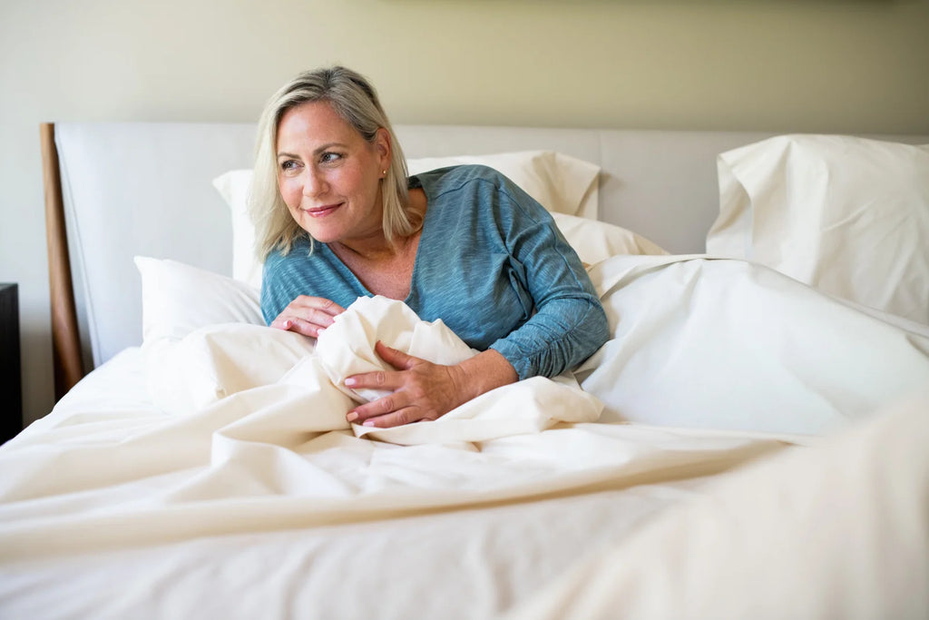 Cotton Percale Bed Sheet Set, Renewed from Gently Used Sheets Through Cleaning and Final Inspection