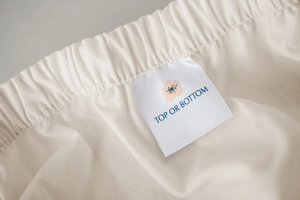 Cotton Percale Bed Sheet Set, Renewed from Gently Used Sheets Through Cleaning and Final Inspection