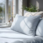 Cotton Percale Bed Sheets in Fitted, Deep Fitted and Flat Styles for Single to Superking Beds