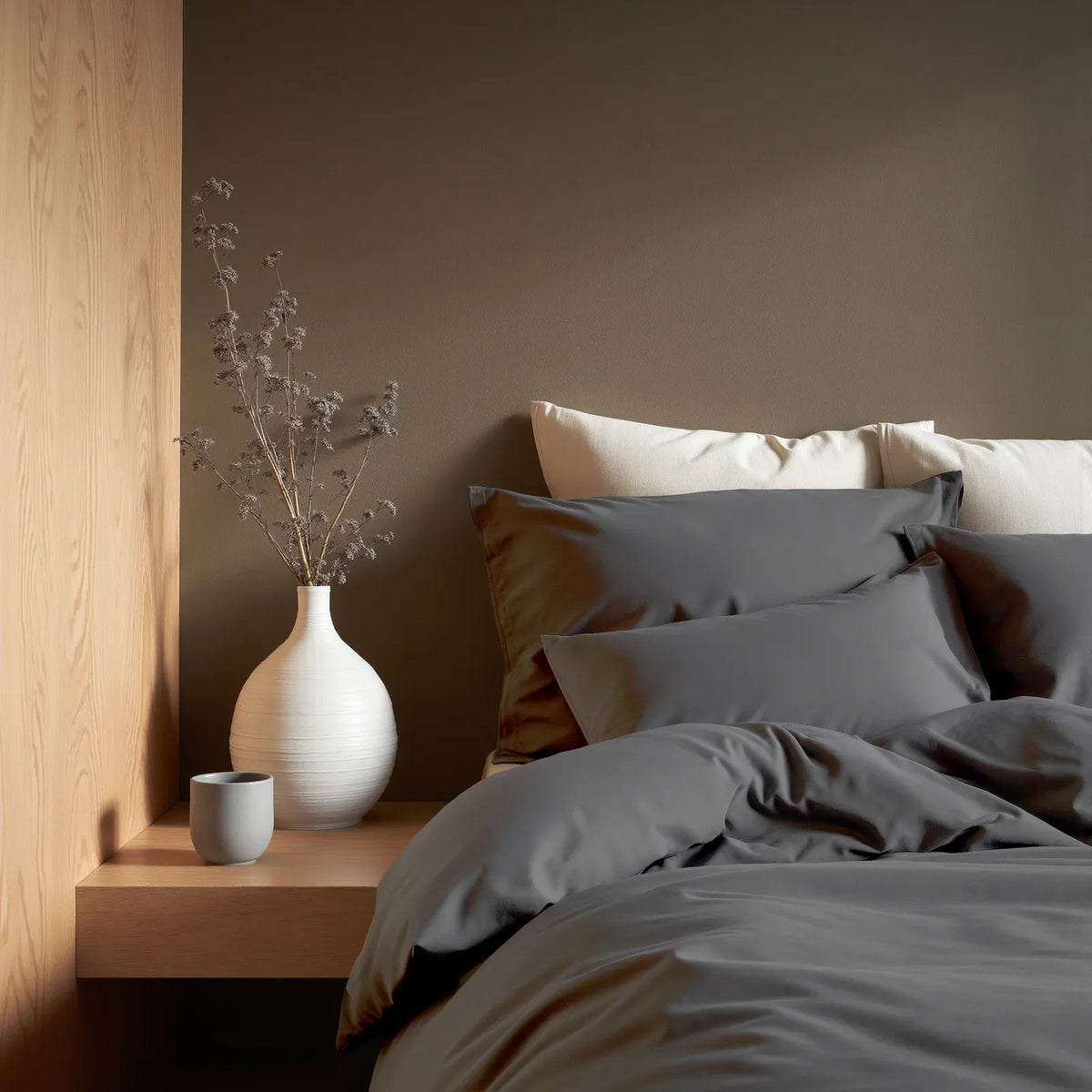 Cotton Percale Bed Sheets in Fitted, Deep Fitted and Flat Styles for Single to Superking Beds