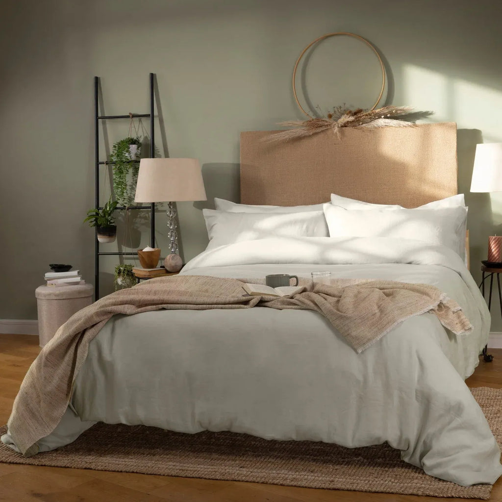 Cotton Percale Bed Sheets in Fitted, Deep Fitted and Flat Styles for Single to Superking Beds