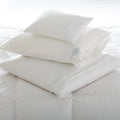Cotton Sateen Pillow Protectors in White — Boudoir / White / Euro / White / Standard / White / Queen / White / King / White