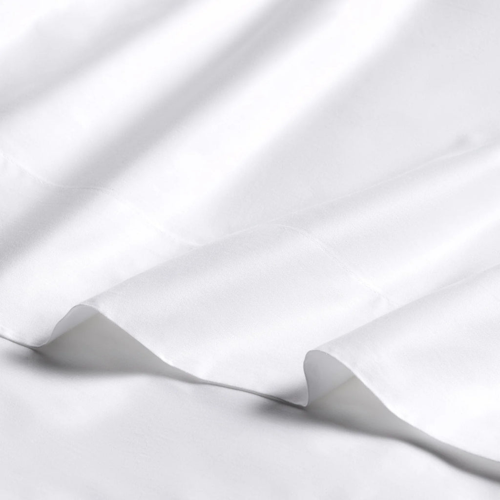 Cotton Sateen Sheet Set in 100% Long-Staple Cotton for Smooth Comfort and Easy Everyday Bed-Making
