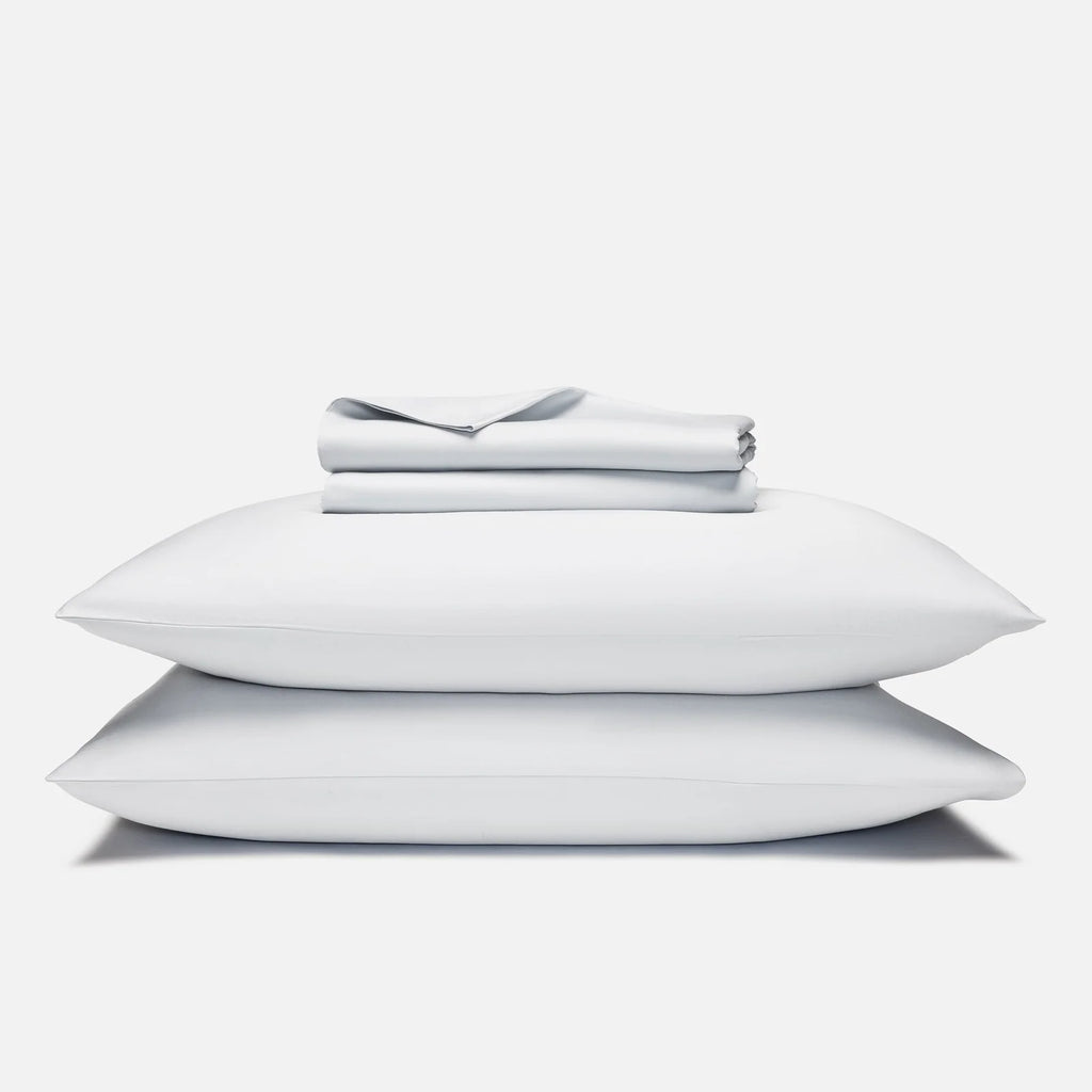 Cotton Sateen Sheet Set in — Cloud / Twin / Cloud / Twin XL / Cloud / Full / Cloud / Queen / Cloud / King / Cloud / Cali King