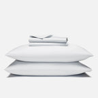 Cotton Sateen Sheet Set in — Cloud / Twin / Cloud / Twin XL / Cloud / Full / Cloud / Queen / Cloud / King / Cloud / Cali King