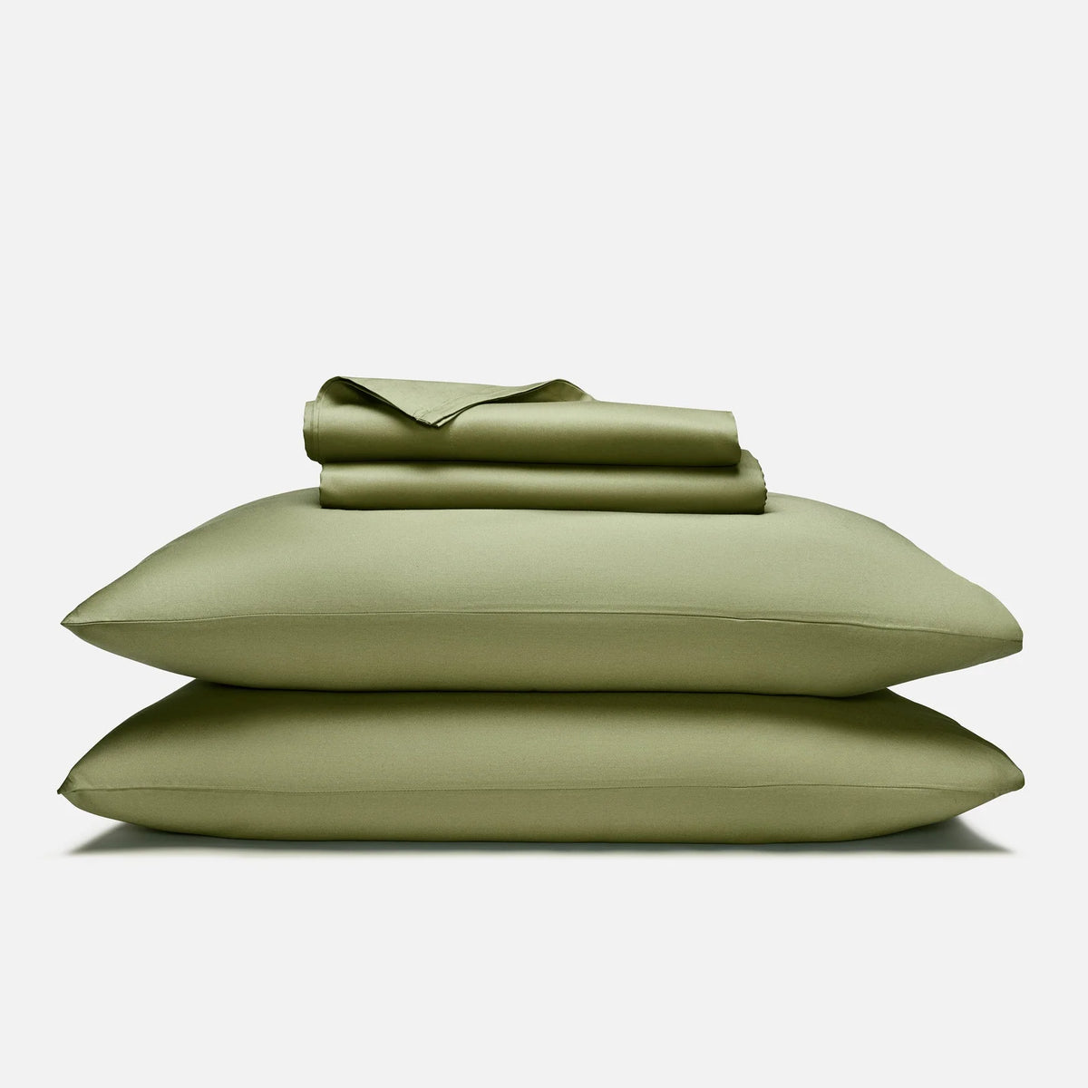 Cotton Sateen Sheet — Fresh Moss / Twin / Fresh Moss / Twin XL / Fresh Moss / Full / Fresh Moss / Queen / Fresh Moss / King /