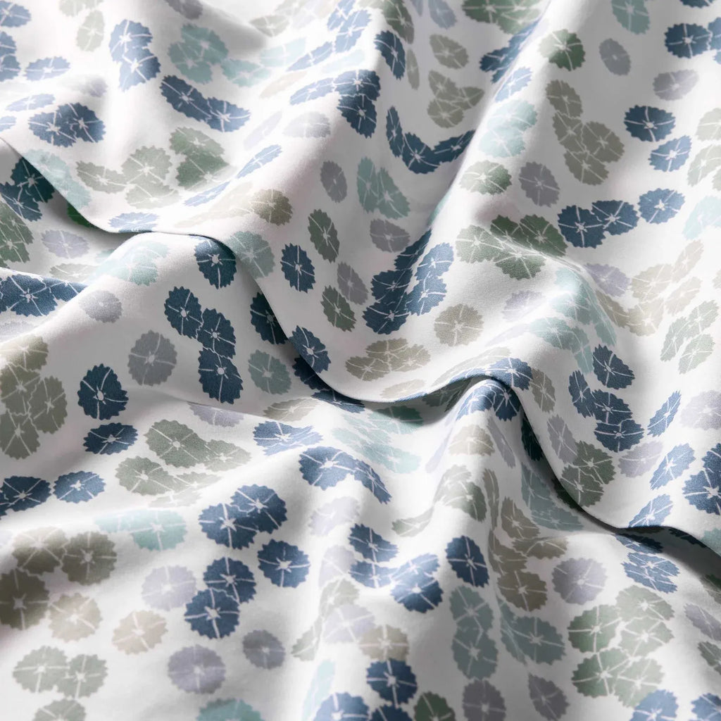 Cotton Sateen Sheet Set in 100% Long-Staple Cotton for Smooth Comfort and Easy Everyday Bed-Making