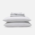 Cotton Sateen Sheet Set in 100% Long-Staple Cotton for Smooth Comfort and Easy Everyday Bed-Making