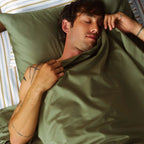 Cotton Sateen Sheet Set in 100% Long-Staple Cotton for Smooth Comfort and Easy Everyday Bed-Making