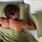 Cotton Sateen Sheet Set in 100% Long-Staple Cotton for Smooth Comfort and Easy Everyday Bed-Making