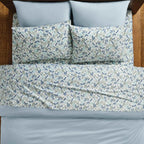 Cotton Sateen Sheet Set in 100% Long-Staple Cotton for Smooth Comfort and Easy Everyday Bed-Making