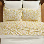 Cotton Sateen Sheet Set in 100% Long-Staple Cotton for Smooth Comfort and Easy Everyday Bed-Making