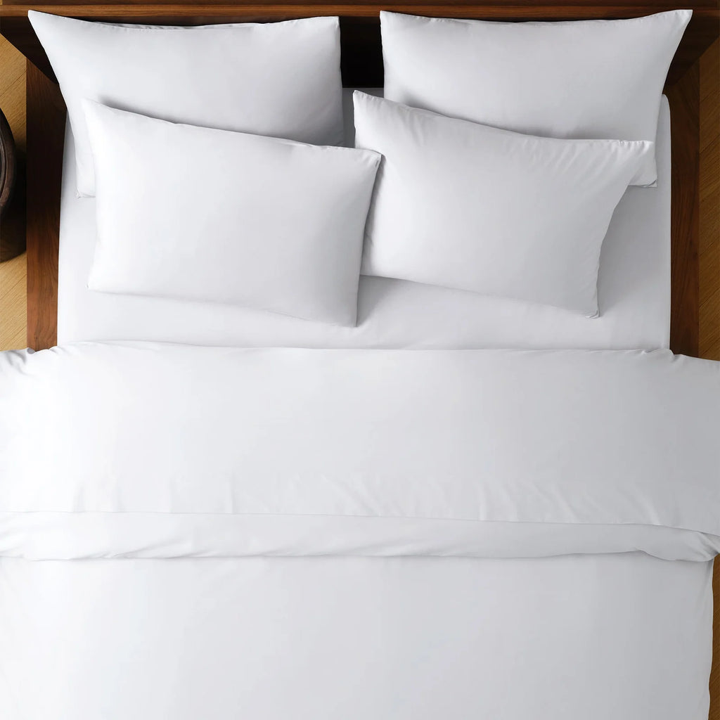 Cotton Sateen Sheet Set in 100% Long-Staple Cotton for Smooth Comfort and Easy Everyday Bed-Making