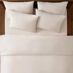Cotton Sateen Sheet Set in 100% Long-Staple Cotton for Smooth Comfort and Easy Everyday Bed-Making