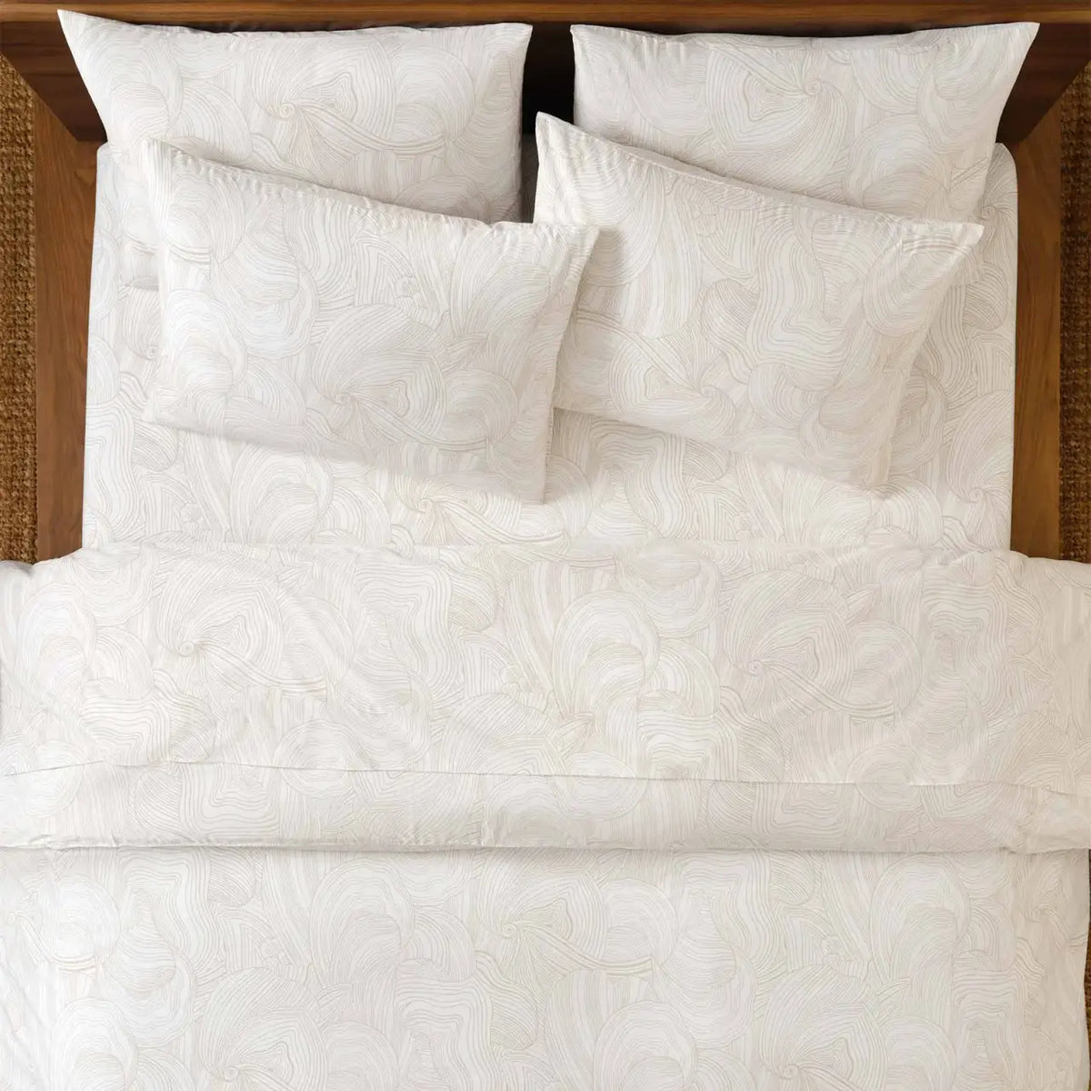 Cotton Sateen Sheet Set in 100% Long-Staple Cotton for Smooth Comfort and Easy Everyday Bed-Making