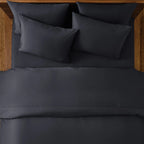 Cotton Sateen Sheet Set in 100% Long-Staple Cotton for Smooth Comfort and Easy Everyday Bed-Making