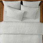 Cotton Sateen Sheet Set in 100% Long-Staple Cotton for Smooth Comfort and Easy Everyday Bed-Making