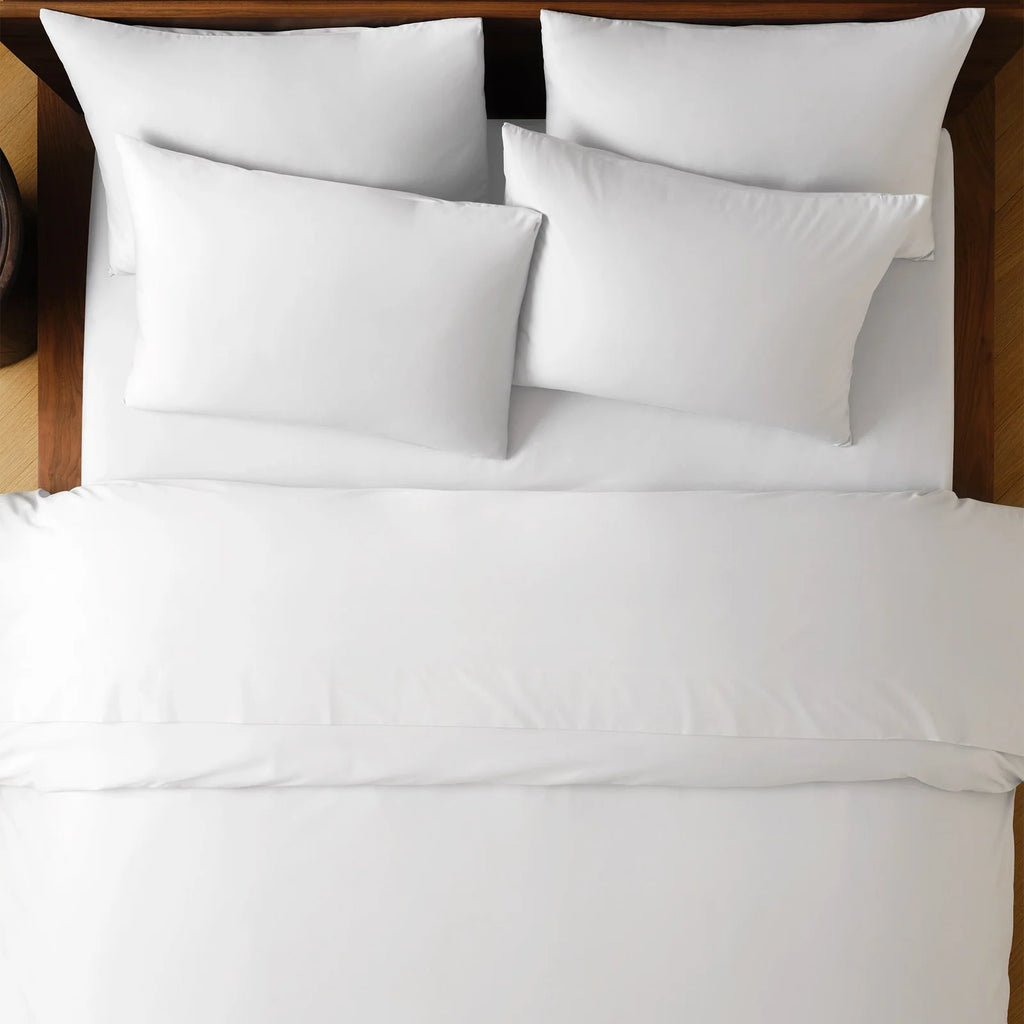 Cotton Sateen Sheet Set in 100% Long-Staple Cotton for Smooth Comfort and Easy Everyday Bed-Making